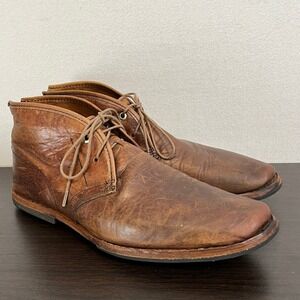 Timberland Mens Brown Leather Chukka Boots Lace Up Ankle Boots Size 9